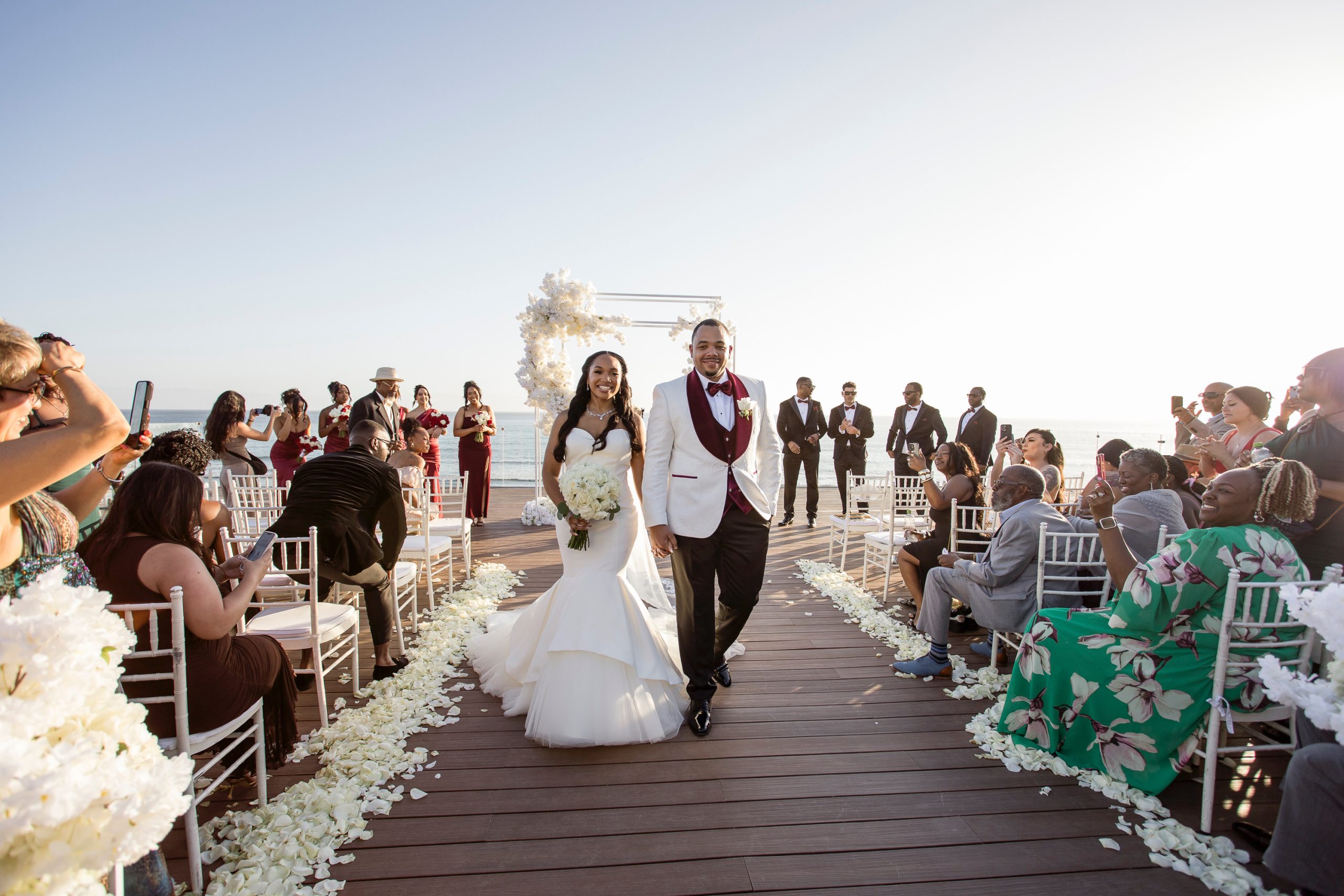 Dreams Bahia Mita destination wedding ceremony Puerto Vallarta